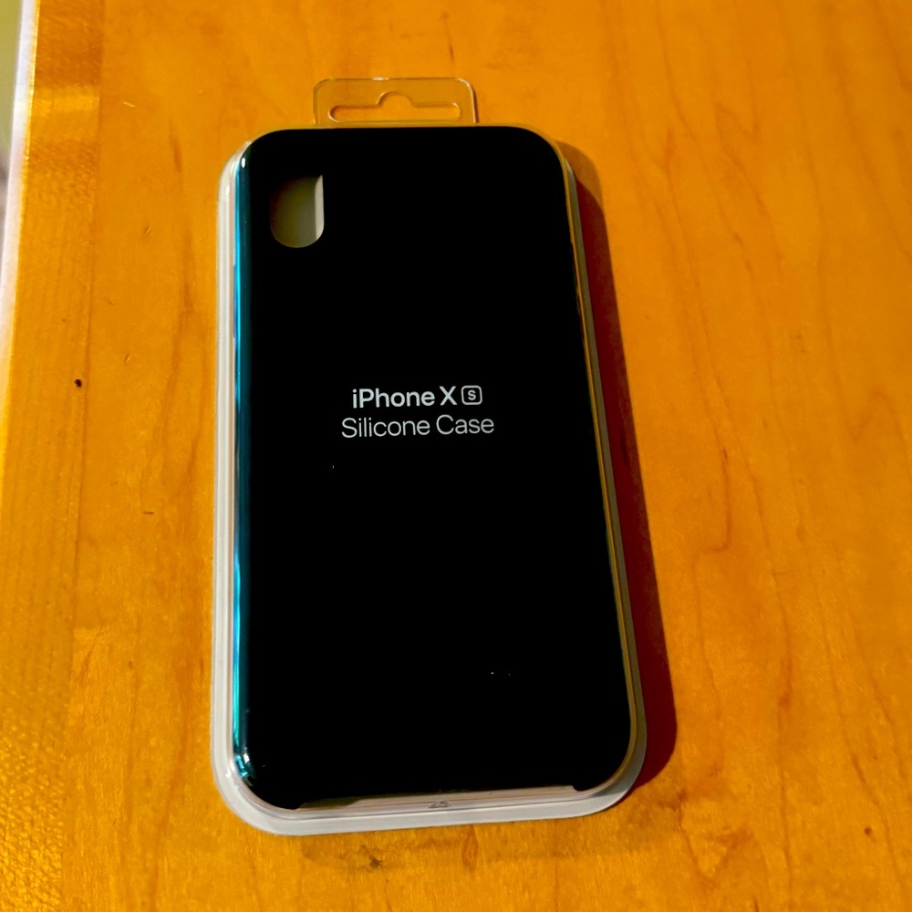 Brand new iPhone Xs Black Silicone Case